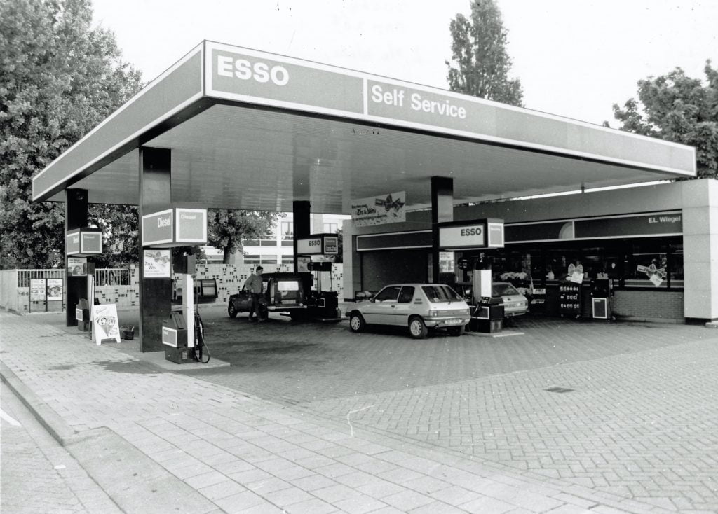 Benzinestation in Apeldoorn